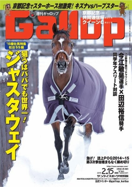 週刊Gallop（ギャロップ） 2月15日号 (発売日2015年02月10日) 表紙