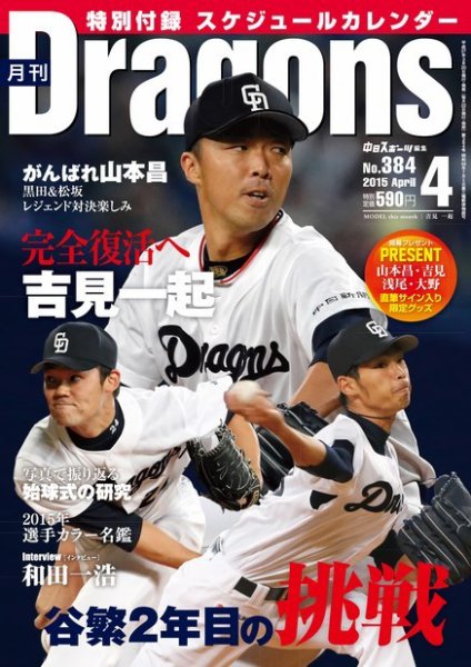 月刊 Dragons ドラゴンズ 2015年4月号 (発売日2015年03月20日) 表紙