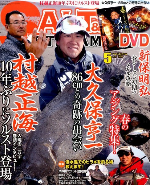 SALT＆STREAM（ソルト＆ストリーム） 2015年5月号 (発売日2015年03月20日) 表紙