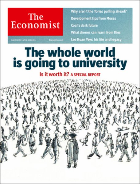 英国The Economist（エコノミスト） 2015年03月28日発売号 表紙