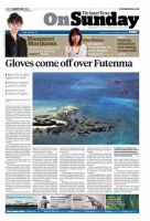 The Japan Times / The New York Times Weekend Edition Vol. 55 No.13 表紙