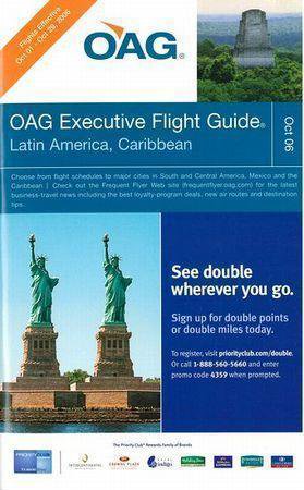 中南米 航空時刻表（英語版）　 2006年10月号 (発売日2006年10月01日) 表紙