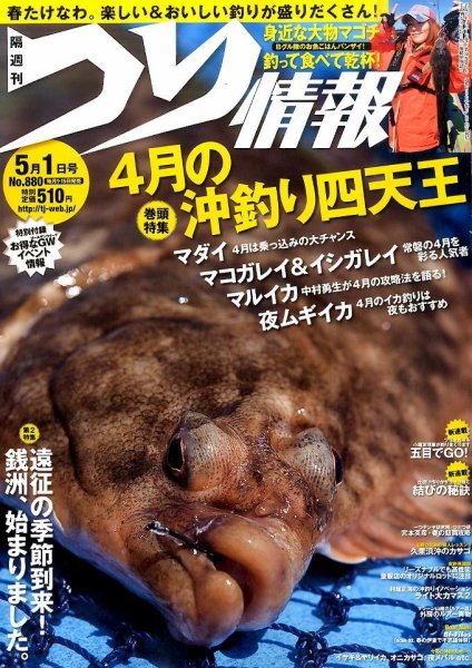 つり情報 2015年5/1号 (発売日2015年04月15日) 表紙