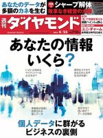 週刊ダイヤモンド（Diamond WEEKLY） 2015年4/25号 (発売日2015年04月20日) 表紙