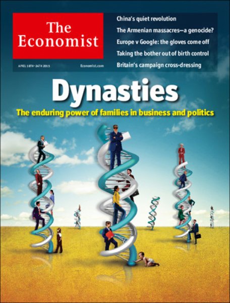 英国The Economist（エコノミスト） 2015年04月18日発売号 表紙