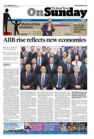 The Japan Times / The New York Times Weekend Edition Vol. 55 No.16 表紙