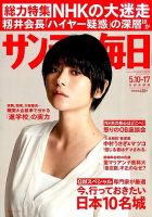 サンデー毎日 表紙