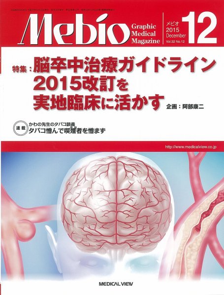 Mebio 2015年12月号 (発売日2015年11月11日) 表紙