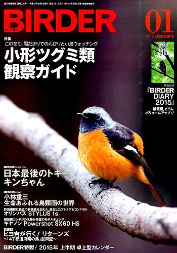 訳あり商品 BIRDER - BIRDER 2015年1月から12月までの12冊セット