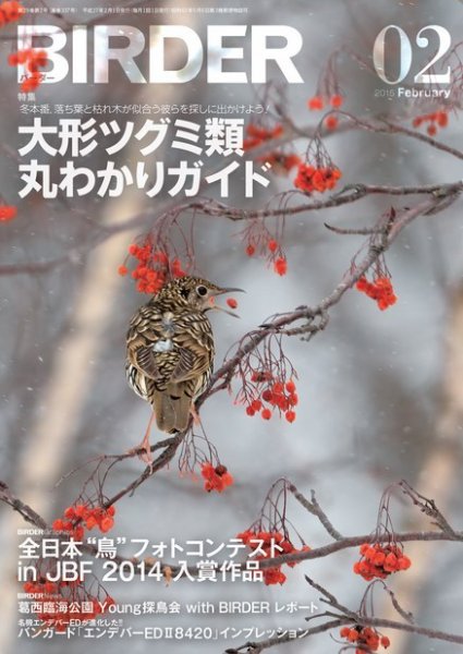 BIRDER（バーダー） 2015年2月号 (発売日2015年01月16日) 表紙