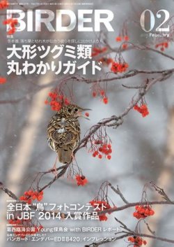 雑誌 定期購読の予約はfujisan 雑誌内検索 カスミ がbirder バーダー の15年01月16日発売号で見つかりました