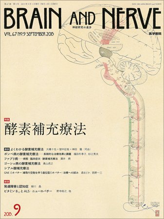 BRAIN and NERVE（ブレインアンドナーブ） Vol.67 No.9 (発売日2015年09月01日) 表紙