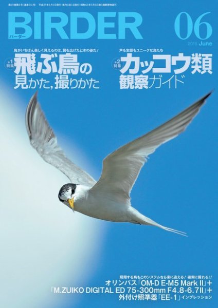 BIRDER（バーダー） 2015年6月号 (発売日2015年05月16日) 表紙