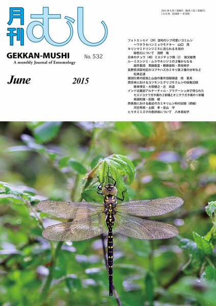 月刊むし 532 (発売日2015年05月22日) 表紙