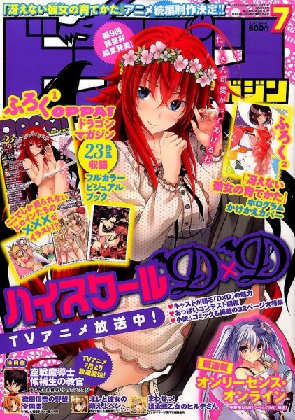 DRAGON MAGAZINE (ドラゴンマガジン) 2015年7月号 (発売日2015年05月20日) 表紙