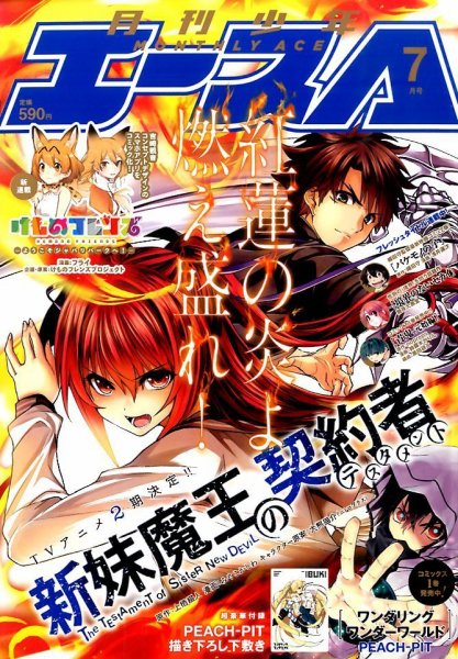 少年エース 2015年7月号 (発売日2015年05月26日) 表紙