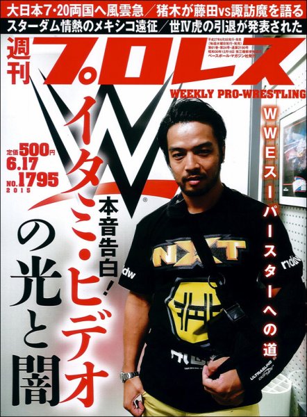 週刊プロレス 2015年6/17号 (発売日2015年06月03日) 表紙
