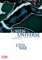 X-MEN ユニバース：シビル・ウォー x-men vol.7 表紙