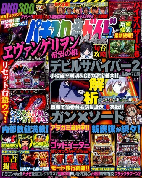 パチスロ必勝ガイドMAX 2015年7月号 (発売日2015年06月13日) 表紙