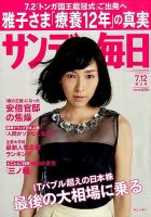 サンデー毎日 表紙