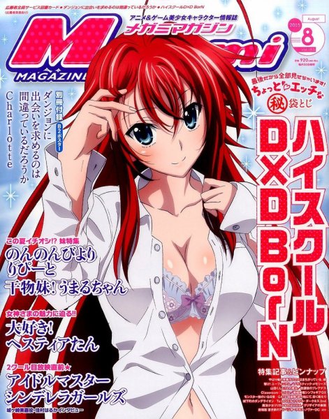 Megami Magazine(メガミマガジン） 2015年8月号 (発売日2015年06月30日) 表紙