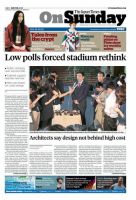 The Japan Times / The New York Times Weekend Edition Vol. 55 No.29 表紙