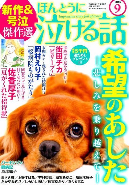 ほんとうに泣ける話 2015年9月号 (発売日2015年07月18日) 表紙