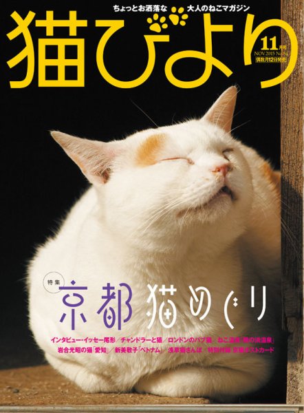 猫びより 84号 (発売日2015年10月10日) 表紙