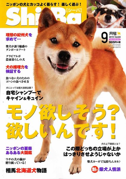 Shi-Ba(シーバ)　 2015年9月号 (発売日2015年07月29日) 表紙