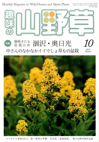 趣味の山野草 2015年10月号 (発売日2015年09月12日) 表紙