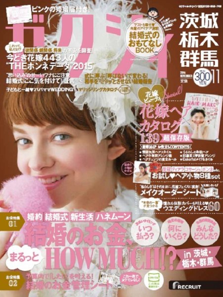 ゼクシィ茨城・栃木・群馬 11月号 (発売日2015年09月23日) 表紙