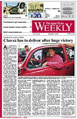The Japan Times / The New York Times Weekend Edition 2006年12月09日発売号 表紙