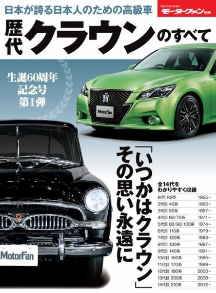 ニューモデル速報 歴代シリーズ 歴代クラウンのすべて (発売日2015年04