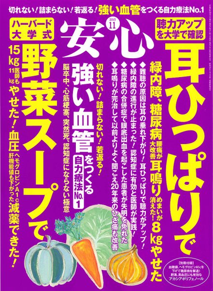 安心 2015年11月号 (発売日2015年10月02日) 表紙