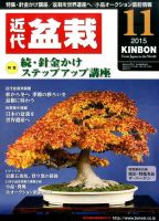 月刊 近代盆栽 2015年11月号 表紙