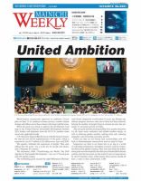 Mainichi Weekly（毎日ウィークリー） 10月10日号 (発売日2015年10月10日) 表紙