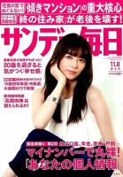 サンデー毎日 表紙