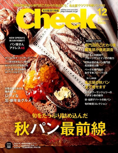 CHEEK（チーク） 2015年12月号 (発売日2015年10月23日) 表紙