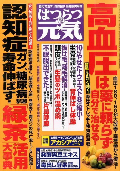 はつらつ元気 2015年12月号 (発売日2015年11月02日) 表紙