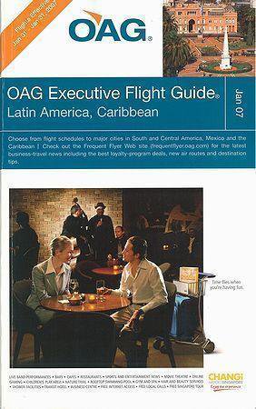 中南米 航空時刻表（英語版）　 2007年１月号 (発売日2007年01月01日) 表紙