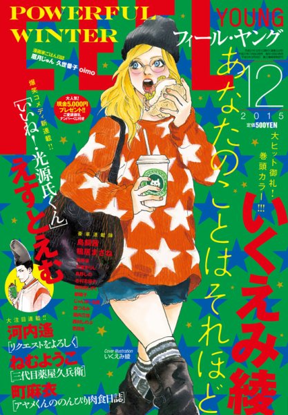 フィールヤング 2015年12月号 (発売日2015年11月07日) 表紙