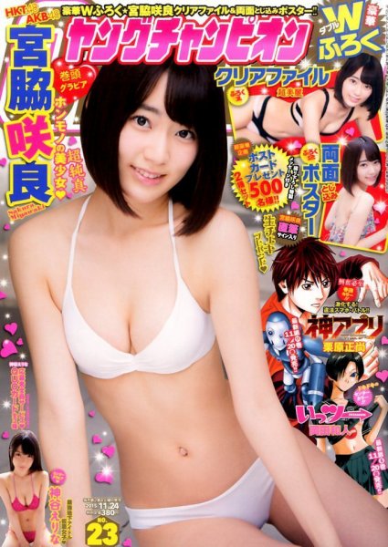 YOUNG CHAMPION (ヤングチャンピオン) 2015年11/24号 (発売日2015年11月10日) 表紙