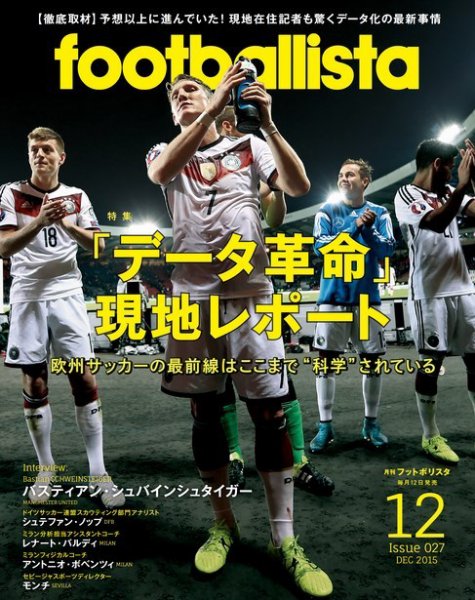 footballista（フットボリスタ） 2015年12月号 (発売日2015年11月12日) 表紙