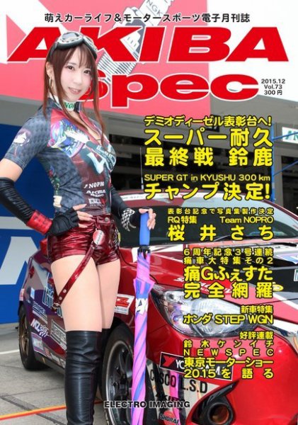 AKIBA Spec（アキバスペック） 12月号(73号) (発売日2015年11月15日) 表紙