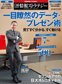 日経情報ストラテジー 2016年1月号 (発売日2015年11月28日) 表紙