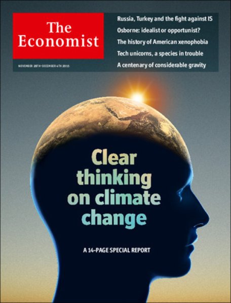 英国The Economist（エコノミスト） 2015年11月28日発売号 表紙