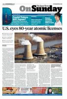 The Japan Times / The New York Times Weekend Edition Vol. 55 No.48 表紙