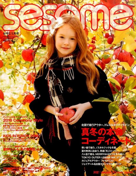 SESAME(セサミ) 2016年1月号 (発売日2015年12月07日) 表紙
