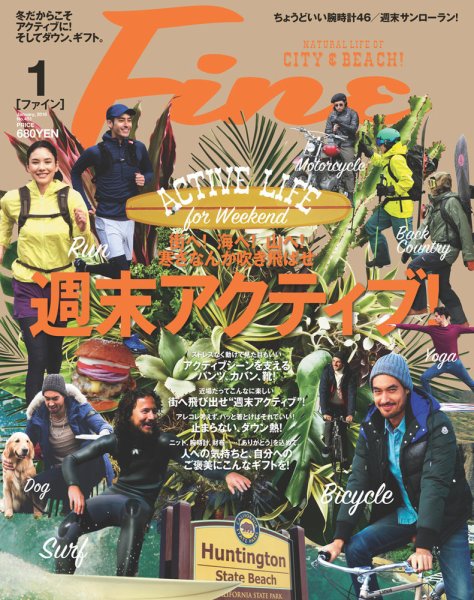 Ｆｉｎｅ（ファイン） 2016年1月号 (発売日2015年12月10日) 表紙