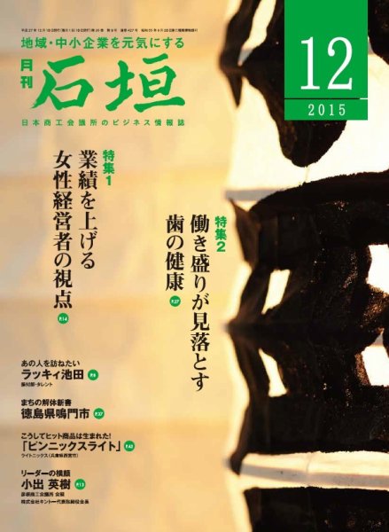 月刊 石垣 12月号 (発売日2015年12月10日) 表紙